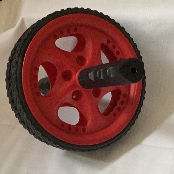 Ab Roller Wheel abdomen exercise dual wheel NEW - Picture 2 of 3